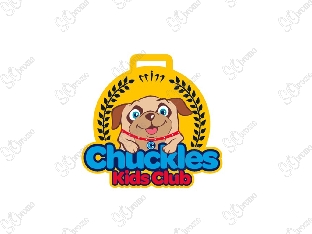 CHUCLES KIDS 3 Boyutlu PVC Madalya
